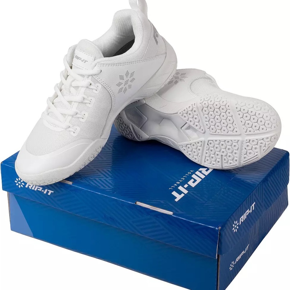 RIP-IT Women's White Unity Volleyball Shoes